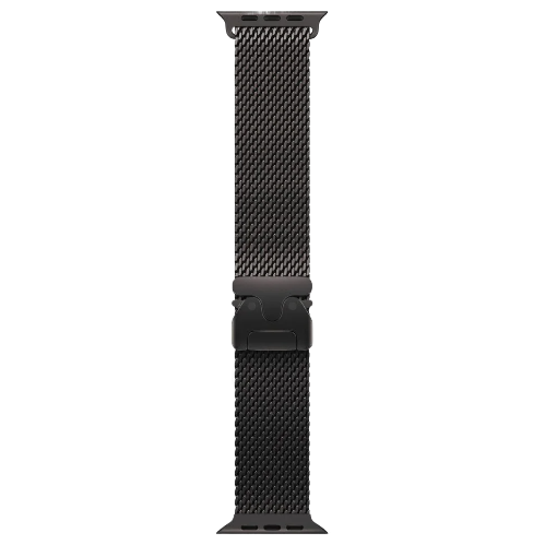 Apple Watch Ultra 2 корпус из черного титана, ремешок Black Milanese Loop Large
