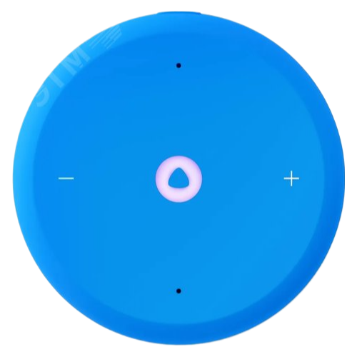 Умная колонка Яндекс.Станция Лайт 2 с голосовым помощником Алиса Blue