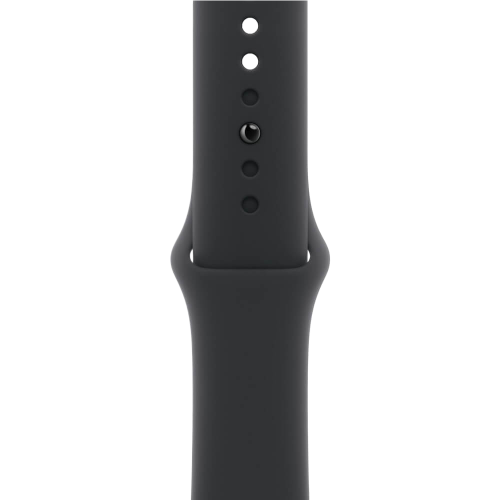 Apple Watch Series 10 42мм Jet Black Sport Band цвета «Черный» M/L