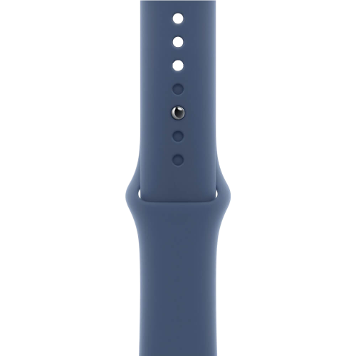 Apple Watch Series 10 42мм Silver Sport Band цвета «Синий» S/M