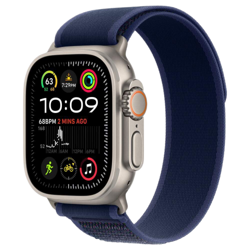 Apple Watch Ultra 2 корпус из титана, ремешок Trail Loop, Blue M/L