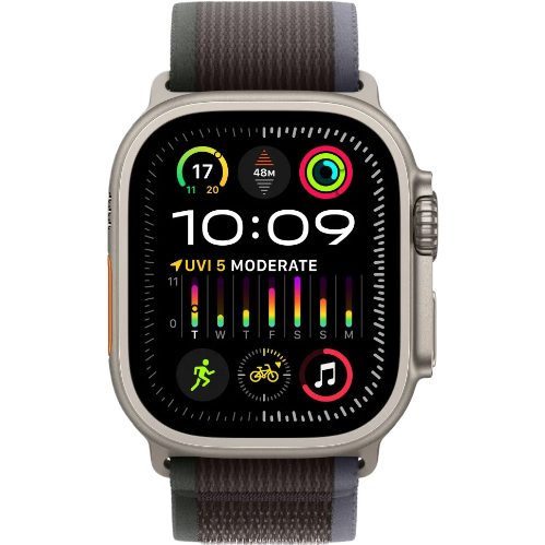 Apple Watch Ultra 2 корпус из титана, ремешок Blue/Black Trail Loop