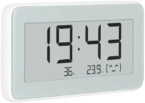 Xiaomi Часы-измеритель температуры и влажности Temperature and Humidity Monitor Clock LYWSD02MMC