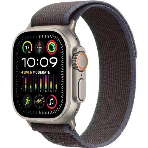 Apple Watch Ultra 2 корпус из титана, ремешок Blue/Black Trail Loop