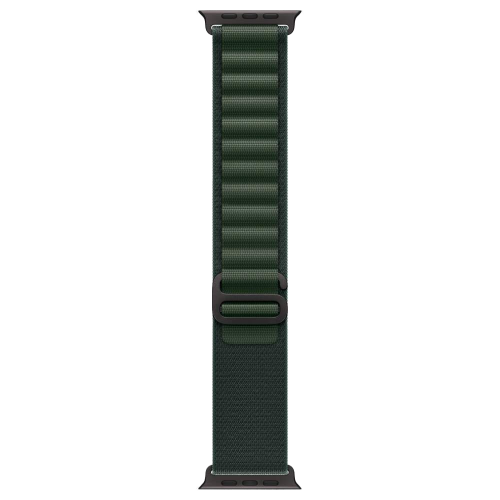 Apple Watch Ultra 2 корпус из черного титана, ремешок Dark Green Alpine Loop